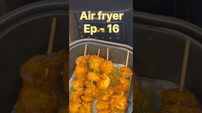 Air Fryer Ep -16| Fish Tikka Skewers | Easy and Yummy recipe without Oil| Fish Tikka in Air fryer