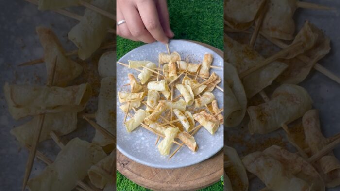 Airfryer potatoes roll😋🫶 #trending #food #yummykitchen #recipe #yummmmy #cooking #easyrecipe
