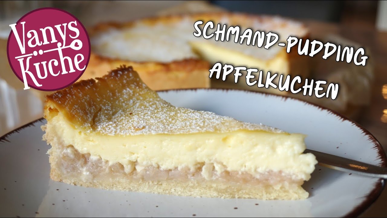 Apfelkuchen mit Schmand-Pudding | Thermomix® Rezept | recetástico Apfelkuchen mit Schmand-Pudding | Thermomix® Rezept | recetástico