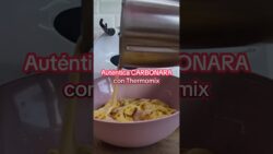 Auténtica CARBONARA con Thermomix sin nata