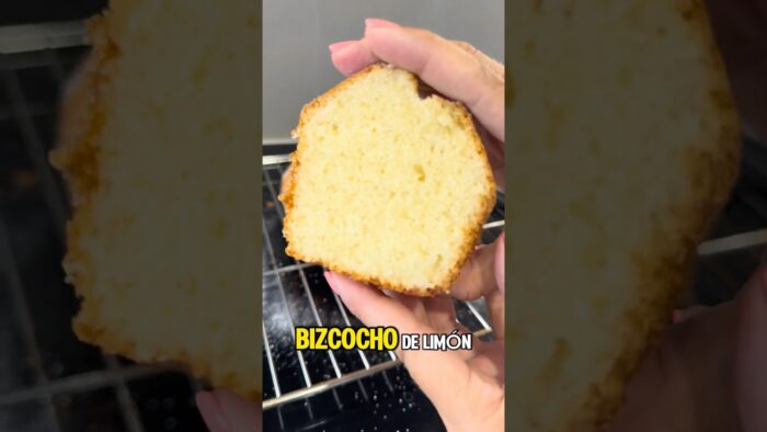 BIZCOCHO DE LIMÓN Fácil y deliciosamente Esponjoso con mi Thermomix TM7