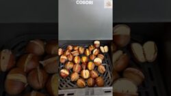 CASTAÑAS 🌰🌰🌰 EN LA FREIDORA DE AIRE🥰, el sabor de toda la vida en tu casa, rápido y fácil #airfryer