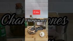 Champiñones al ajillo con thermomix, en 10 min.