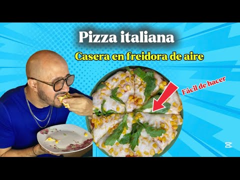 Cómo Hacer Pizza Casera en Freidora de Aire | Paso a Paso”