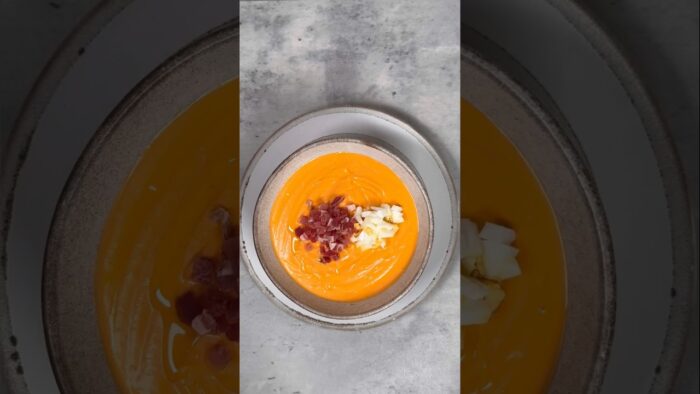 Cómo hacer el salmorejo perfecto con solo 5 ingredientes 🥣🍅 la receta original