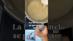 Cómo preparar bechamel en Thermomix! Se preparada sola! En un solo paso!