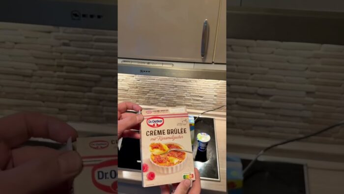 Crème Brûlée, schnell machen (Thermomix TM7 Power @ HOME)