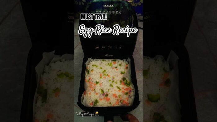 Crispy Air Fried Egg Recipe | Healthy & Easy #shorts #healthyrecipes #egg