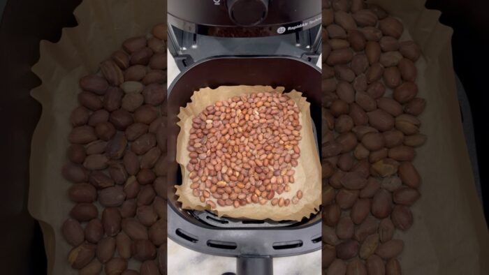Crispy Peanut in Air fryer #shorts #peanut #ytshorts #easy #trending #recipe #viral