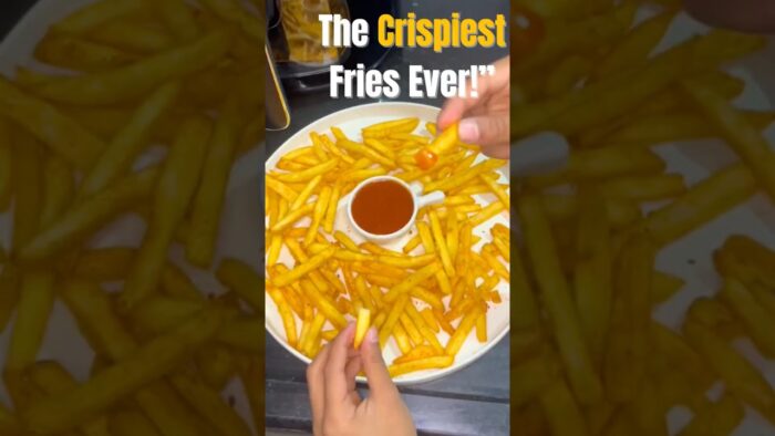 “Crispy Peri Peri Fries 🍟 | Easy Air Fryer Snack Recipe at Home 🔥”