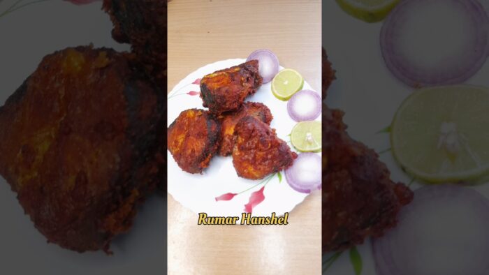 Fish tandoor in air fryer #recipe #tandoori #rumarhanshel #shorts #viral