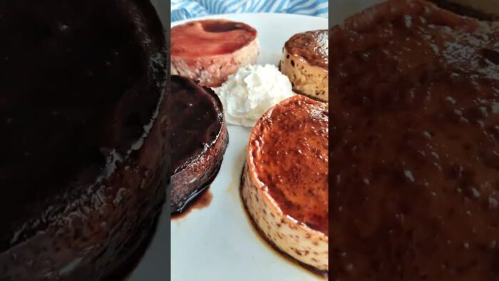 Flanes 🍮 en #airfryer #freidoradeaire #fyp #viral #recetas #viralshorts #recetasfaciles