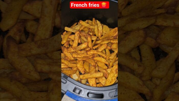 French fries recipe air fryer #youtubeshorts #shortsvideo #indianfood #viralfood #cooking #trending