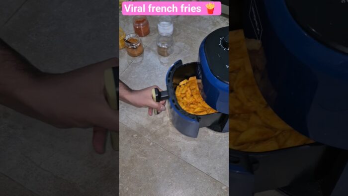 French fries recipe air fryer #youtubeshorts #shortsvideo #indianfood#viralfood #cooking #viralvideo