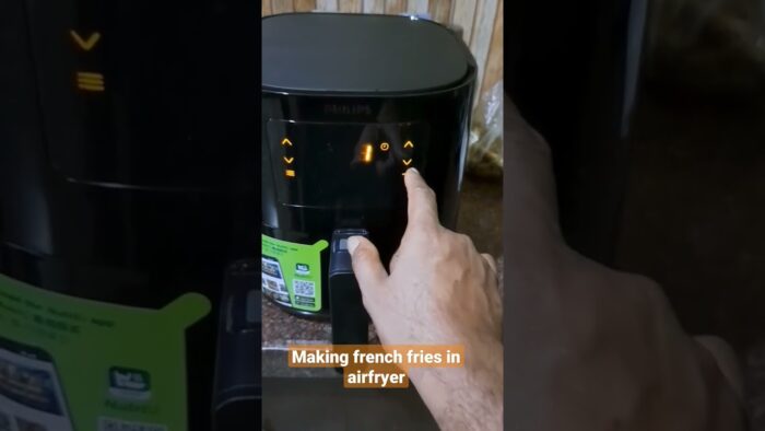 French fry recipe in Philips Airfryer..so easy and comfortable..very delicious#shorts#trending