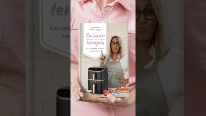 HE ESCRITO MI PRIMER LIBRO DE RECETAS en #airfryer #freidoradeaire #cosori 📖🤗⭐ #viral #dashbook #fyp