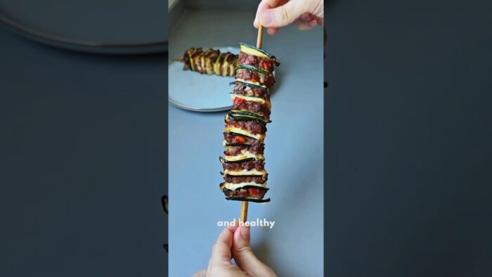 HEALTHY SKEWERS 😍🥒🧀🥩
