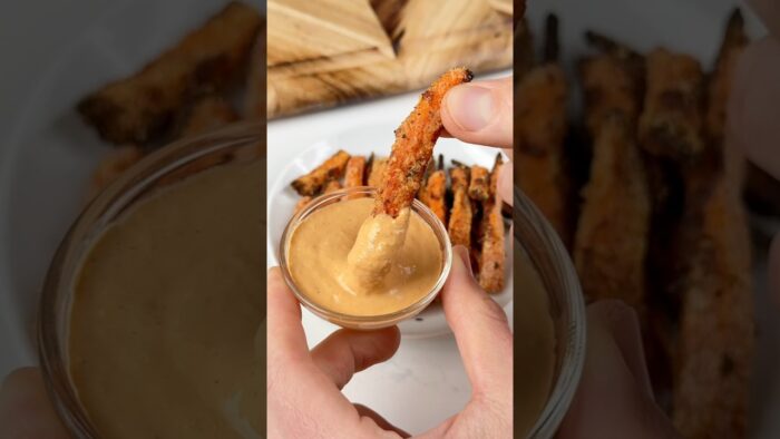 Healthy Carrot Fries 🍟🤤🙌