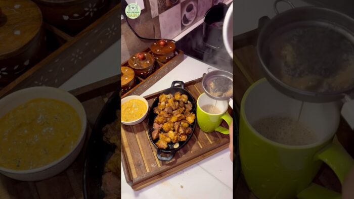 Juicy, smoky, and perfectly spiced 🍖✨ Mutton BBQ vibes straight from the air fryer!