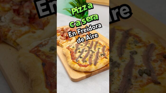 La MÁS RICA PIZZA casera en Freidora de Aire