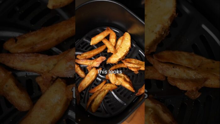 Las papas fritas más crujientes en freidora de aire @JoshuaWeissman #shorts