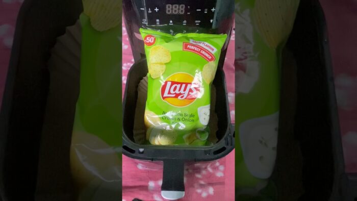 Lays Chaat Recipe In AirFryer 🤤 #trending #shorts #viral #reels #ytshorts #youtubeshorts #airfryer