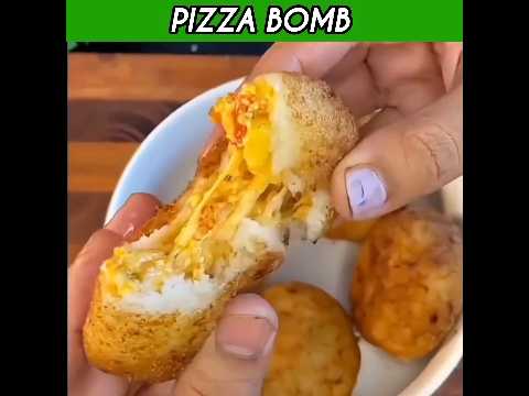 MOUTHWATERING Pizza Bomb Recipe You Can’t Resist!🔥#shorts