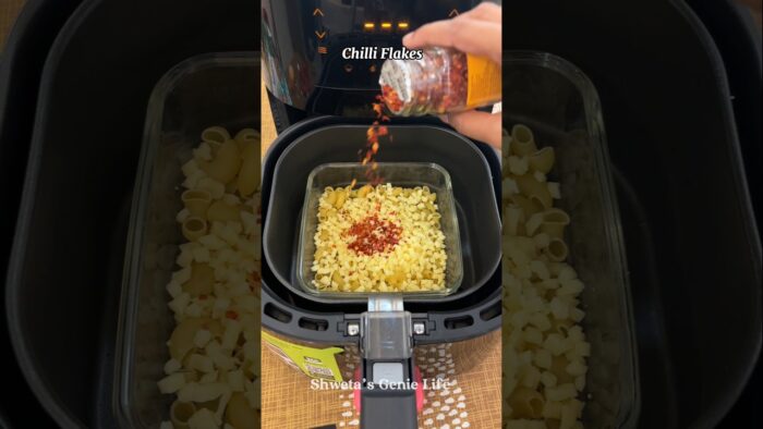 Mac & Cheese Recipe in Air Fryer👌 #shorts #viral #trending #youtubeshorts #ytshorts #viralshorts #yt