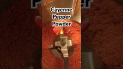 Making cayenne pepper powder using Monsieur cuisine smart 🌶️🔥#monsieurcuisinesmart #thermomix
