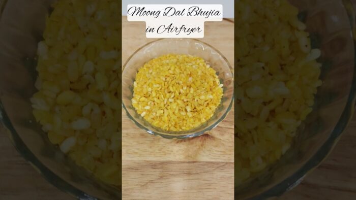Moong Dal Bhujia in Airfryer in 15 mins #recipe #quickrecipe #bhujiarecipe
