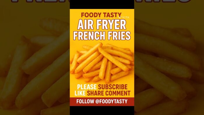No Oil, No Frying – Just MAGIC! Air Fryer French Fries Recipe#trending#viralvideo#viralshorts#shorts
