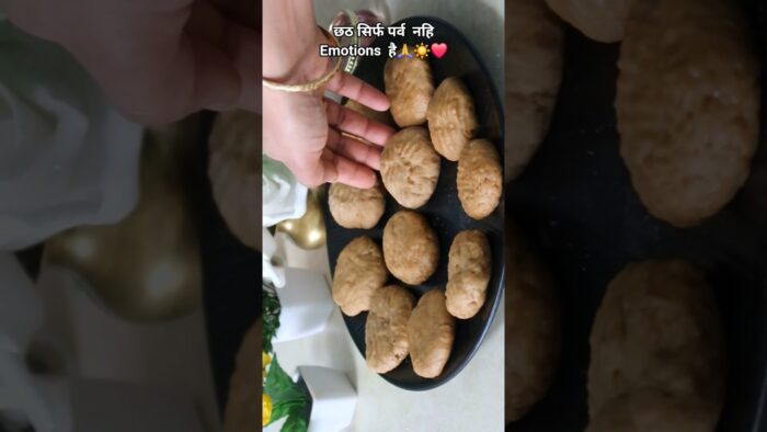 No Oil Thekua Recipe #shorts #thekua #youtubeshorts #chhathpuja #ytshorts #khajuri