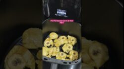 Non-Fried Banana Tuk Part 1 #shorts #airfryerrecipes