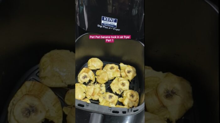 Non-Fried Banana Tuk Part 1 #shorts #airfryerrecipes