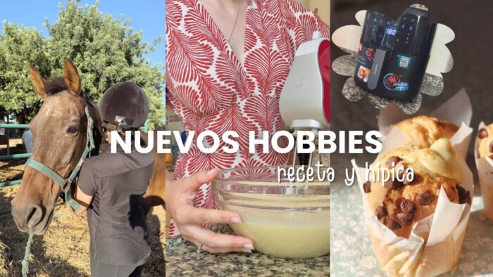 Nueva freidora de aire, primer día de hípica y receta de magdalenas fáciles y rápidas 👩🏻🍳