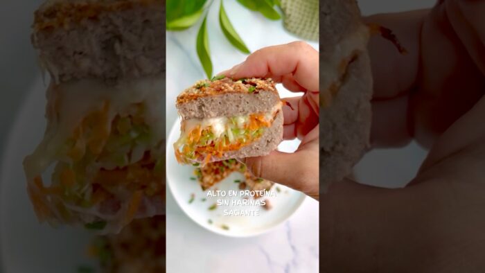 PASTEL DE CARNE RELLENO DE VERDURAS✅SIN HARINAS✅ALTO EN PROTEÍNA✅POCOS INGREDIENTES #recetasfaciles