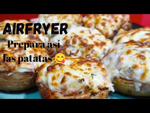 ❗PATATAS RELLENAS 🥔 EN FREIDORA DE AIRE❗