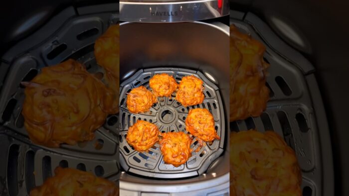 Pakodi in Air fryer 😋 #shorts #food #airfryer #pakodirecipe #pakode #foodlover #recipe