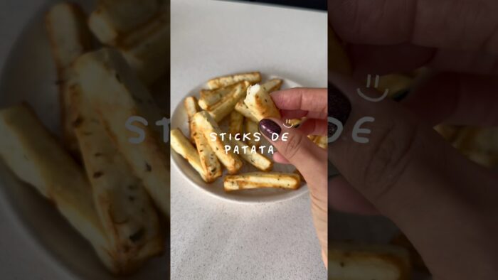 Palitos de patata de freidora de aire #recetasfaciles #recetas #receta