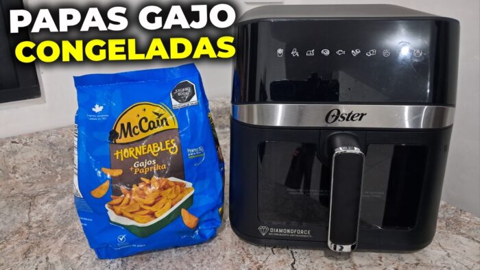 Papas Gajo Congeladas en Freidora de Aire | Receta Fácil y Rápida