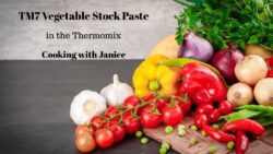 Pasta de caldo de verduras TM7 en la Thermomix – Cocinando con Janice