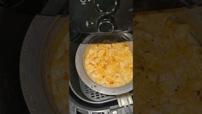 Pasta in Airfryer😋 easy recipe  #shorts #trending #airfryerrecipes