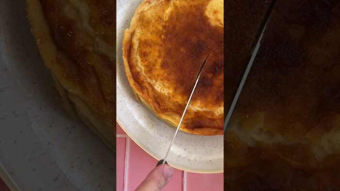 Pastel de arroz de Bilbao en Airfryer
