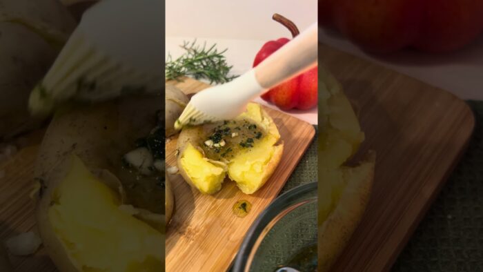 Patatas baby crujientes en freidora de aire 🍂 Receta fácil perfecta para acompañar cualquier plato