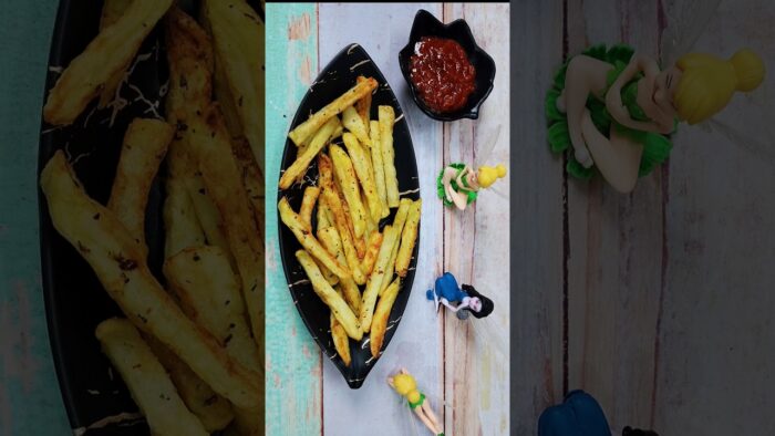 🍟 Perfect French Fries in Air Fryer #shorts #shortsfeed #frenchfries #airfryer #recipe