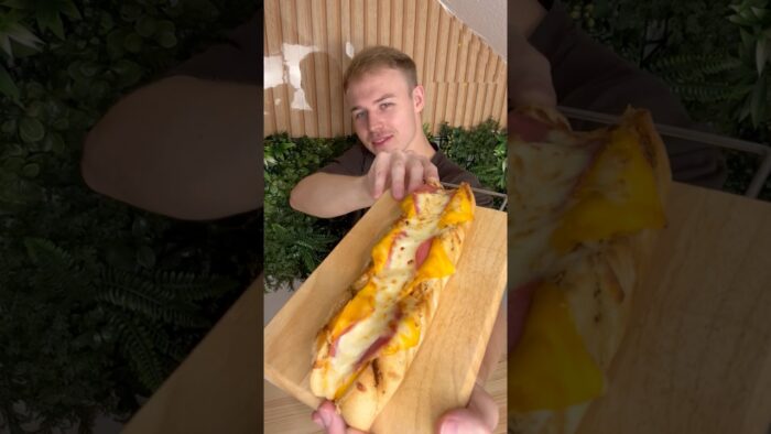 Pizza-Baguette Rezept aus dem Airfryer!😍 #rezept #airfryer