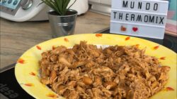 Pollo con almendras / Pollo con almendras en Thermomix