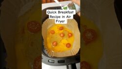 Quick Breakfast Recipe In Air Fryer #shorts #youtubeshorts #ytshorts #airfryer #airfryerrecipes #egg