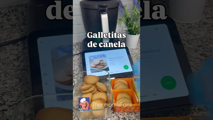 Receta de galletas de canela con Thermomix, fácil y rica! #thermomix #receta #galletas