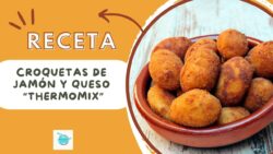 Receta fácil de Croquetas de Jamón y queso “Thermomix”